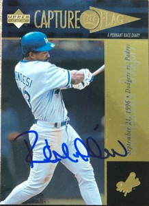 Raul Mondesi Autographed 1997 Upper Deck #375