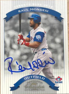 Raul Mondesi Autographed 2002 Donruss Classics #95