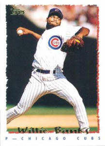 1995 Topps #470 Willie Banks VG  Chicago Cubs 
