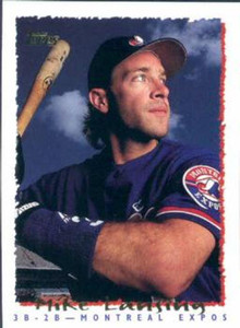 1995 Topps #548 Mike Lansing VG  Montreal Expos 