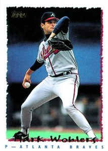 1995 Topps #550 Mark Wohlers VG  Atlanta Braves 
