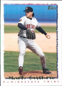 1995 Topps #553 Mark Guthrie VG  Minnesota Twins 