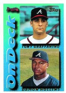 1995 Topps #645 Tony Graffanino/Damon Hollins VG  Atlanta Braves 