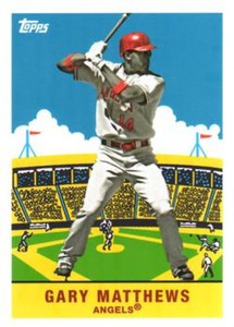 2007 Topps Flashback Fridays #FF22 Gary Matthews NM-MT Los Angeles Angels 