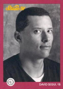 1991 Studio #10 David Segui NM-MT  Baltimore Orioles 