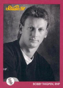 1991 Studio #39 Bobby Thigpen NM-MT  Chicago White Sox 