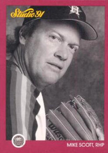 1991 Studio #180 Mike Scott NM-MT  Houston Astros 