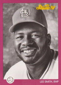 1991 Studio #237 Lee Smith NM-MT  St. Louis Cardinals 