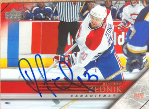 Richard Zednik Autographed 2005-06 Upper Deck #99