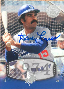 Davey Lopes Autographed 2004 Upper Deck Legends Timeless Teams #94