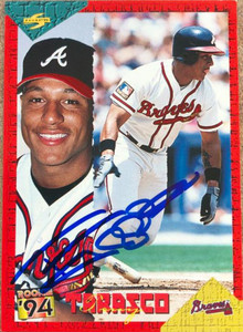 Tony Tarasco Autographed 1994 Score Rookie & Traded #RT90