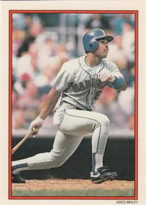 1990 Topps Glossy Send-Ins #19 Greg Briley NM-MT Seattle Mariners 