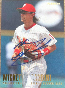 Mickey Morandini Autographed 1996 Fleer #505 ID: 118991