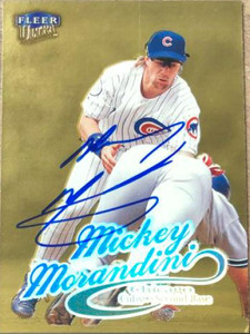 Mickey Morandini Autographed 1999 Fleer Ultra Gold Medallion #39G
