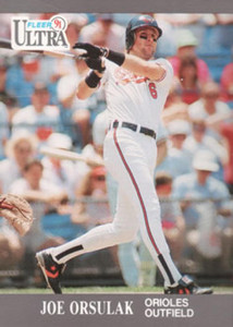 1991 Ultra #22 Joe Orsulak VG Baltimore Orioles 