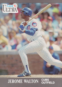 1991 Ultra #70 Jerome Walton VG Chicago Cubs 
