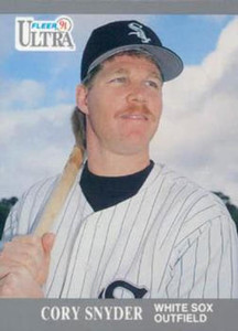 1991 Ultra #83 Cory Snyder VG Chicago White Sox 