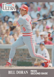 1991 Ultra #93 Bill Doran VG Cincinnati Reds 