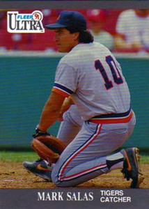 1991 Ultra #127 Mark Salas VG Detroit Tigers 