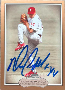 Vicente Padilla Autographed 2003 Fleer Showcase #15