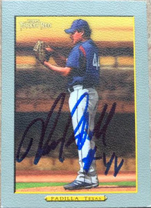 Vicente Padilla Autographed 2006 Topps Turkey Red #546