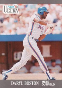 1991 Ultra #211 Daryl Boston VG New York Mets 