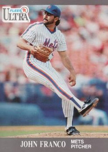 1991 Ultra #217 John Franco VG New York Mets 