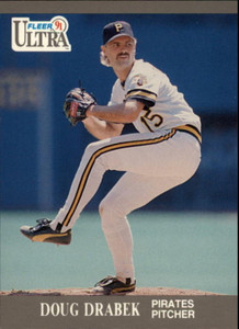 1991 Ultra #277 Doug Drabek VG Pittsburgh Pirates 