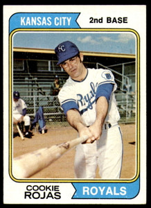 1974 Topps #278 Cookie Rojas VG Kansas City Royals 