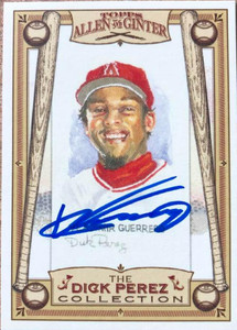 Vladimir Guerrero Autographed 2006 Topps Allen & Ginter - Dick Perez Sketches #14