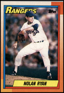 1991 Topps #6 Nolan Ryan RB VG Texas Rangers - Under the Radar Sports