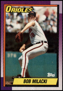 1990 Topps #73 Bob Milacki VG Baltimore Orioles 
