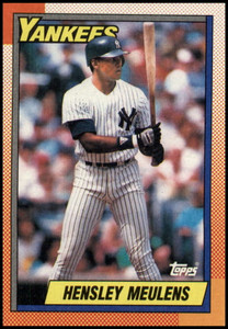 1990 Topps #83 Hensley Meulens VG New York Yankees 