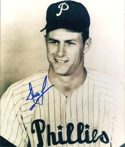 Dallas Green Autographed Phillies 8 x 10  Photo 3