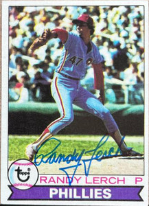 Randy Lerch Autographed 1979 Topps #52
