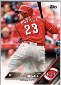 SOLD 82821 2016 Topps #584 Adam Duvall NM-MT Cincinnati Reds 