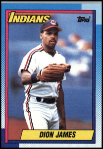 1990 Topps #319 Dion James VG Cleveland Indians 