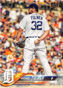 2018 Topps #145 Michael Fulmer NM-MT Detroit Tigers 