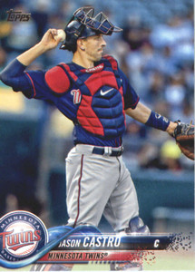 2018 Topps #538 Jason Castro NM-MT Minnesota Twins 