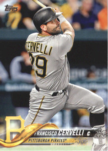 2018 Topps #527 Francisco Cervelli NM-MT Pittsburgh Pirates 
