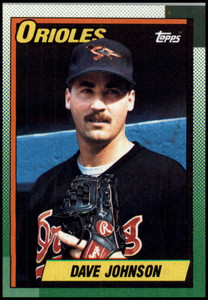 1990 Topps #416 Dave Johnson VG RC Rookie Baltimore Orioles 