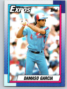 1990 Topps #432 Damaso Garcia VG Montreal Expos 