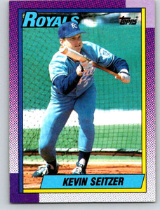 1990 Topps #435 Kevin Seitzer VG Kansas City Royals 