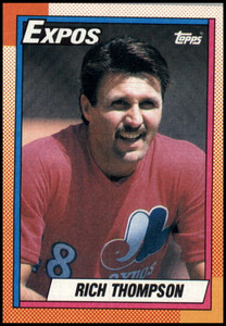1990 Topps #474 Rich Thompson VG Montreal Expos 