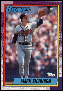1990 Topps #513 Mark Eichhorn VG Atlanta Braves 