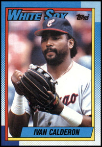 1990 Topps #569 Ivan Calderon VG Chicago White Sox 