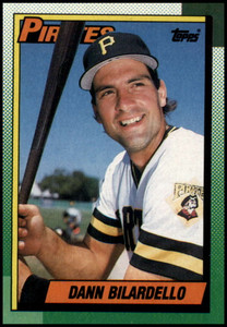 1990 Topps #682 Dann Bilardello VG Pittsburgh Pirates 