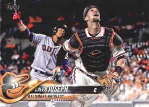2018 Topps #597 Caleb Joseph NM-MT Baltimore Orioles 
