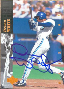 Devon White Autographed 1994 Upper Deck #137
