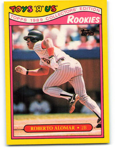 1989 Topps Toys R Us Rookies #1 Roberto Alomar NM-MT  San Diego Padres 
